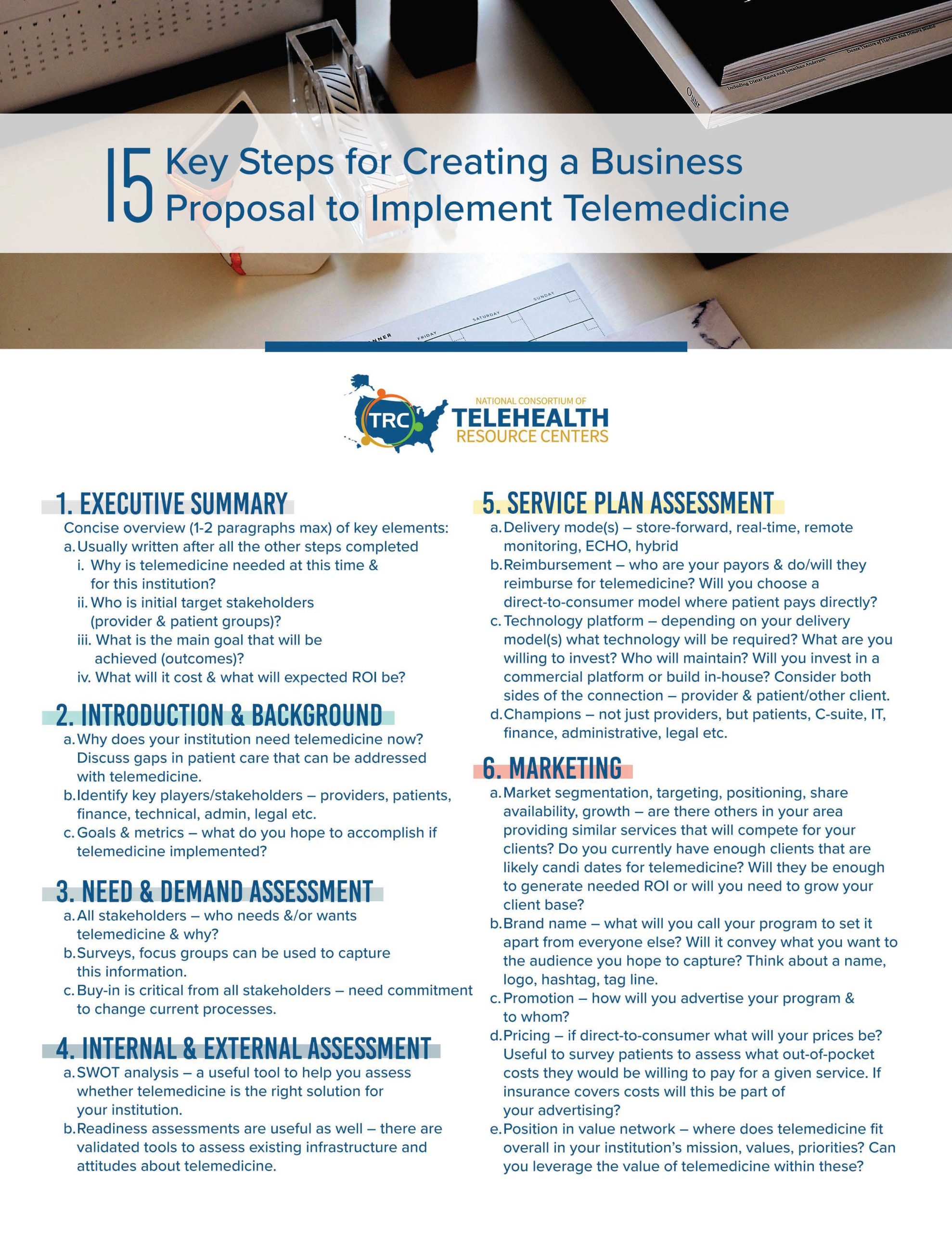 telemedicine business plan pdf